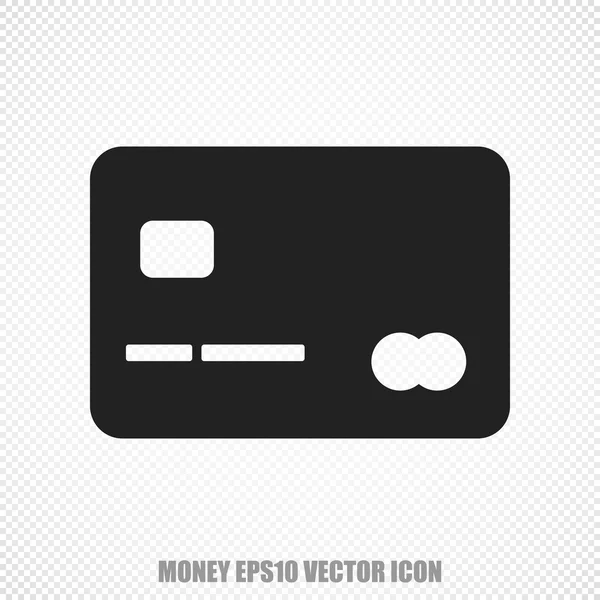 货币矢量信用卡图标。现代平面设计. — 图库矢量图片