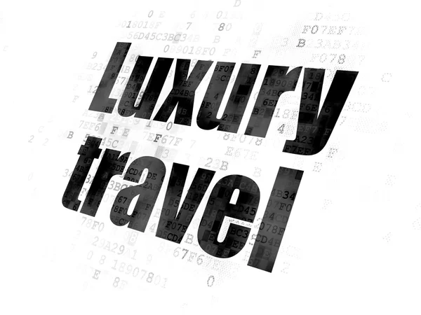 Travel concept: Luxury Travel on Digital background — Stock Photo, Image