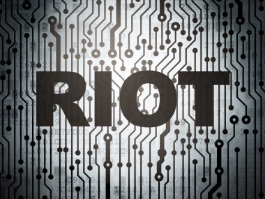 Siyasi kavram: Riot ile devre kartı