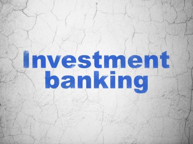 Bankacılık kavramı: duvar arka plan bankacılık yatırım
