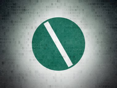 Sağlık kavramı: dijital veri kağıt arka plan doğum kontrol hapı