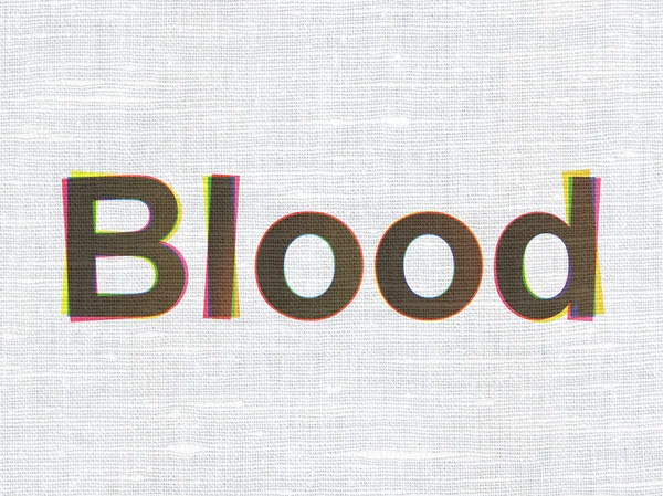 Medicine koncepció: vér szövet textúra háttér — Stock Fotó