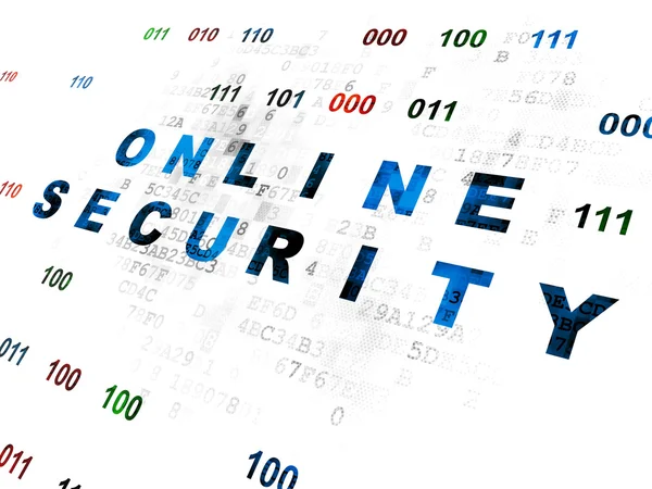 Privacy concept: Online Security on Digital background — Stock Photo, Image