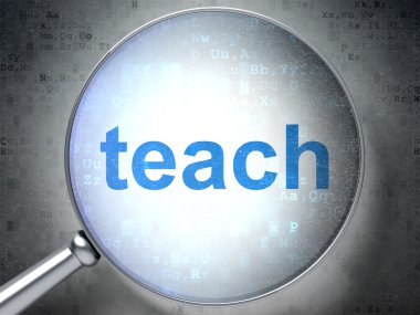 Çalışma konsepti: Optik cam ile öğretmek