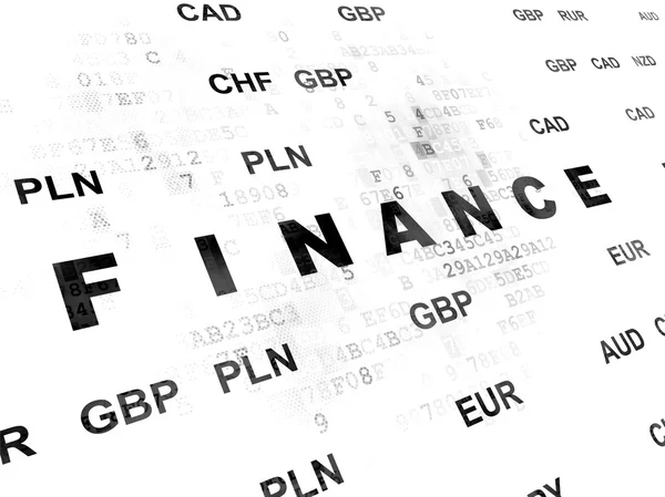 Money concept: Finance on Digital background — Φωτογραφία Αρχείου