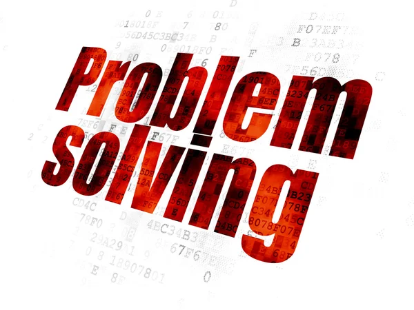 Business concept: Problem Solving on Digital background