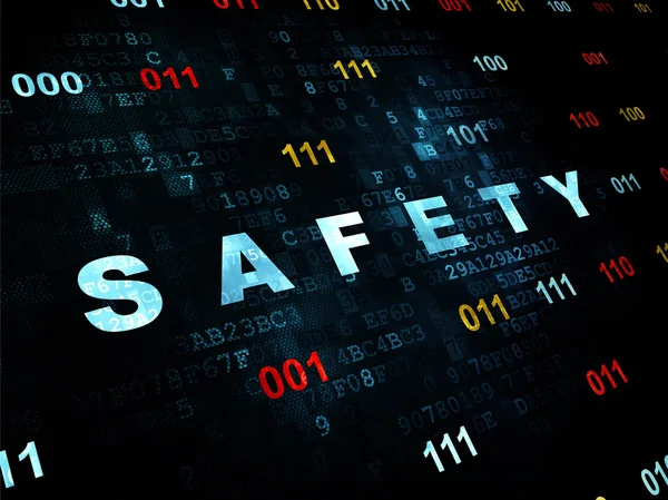 Privacy concept: Safety on Digital background — Stockfoto