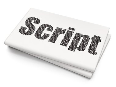 Veritabanı kavramı: Boş Gazete arka plan script