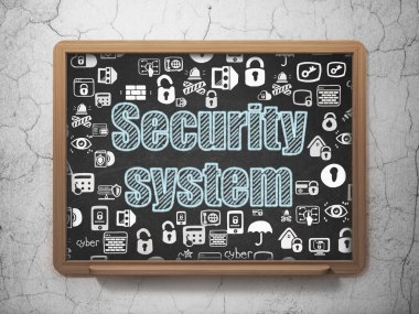 Koruma kavramı: Okul yönetim kurulu arka planda Güvenlik Sistemi