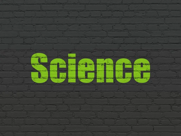 Science concept: Science on wall background — Stock Photo, Image