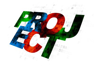 Business concept: Project on Digital background
