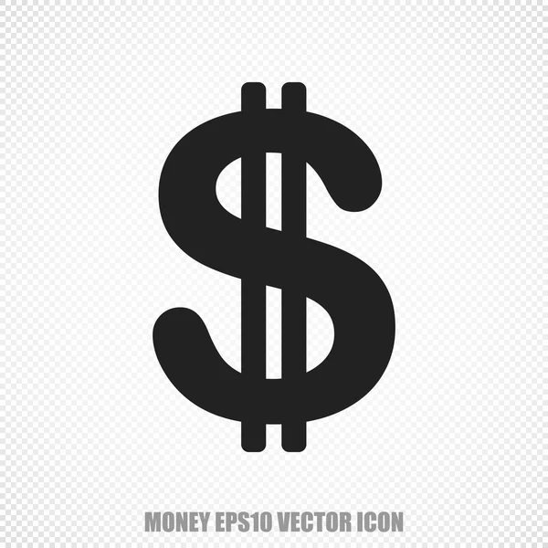 Banking vector Dollar icon. Modern flat design. — Stock Vector