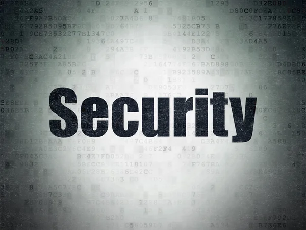 Säkerhetskoncept: säkerhet på Digital Data papper bakgrund — Stockfoto
