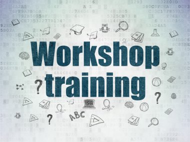 Kavram öğrenme: dijital veri kağıt arka plan atölye Eğitim