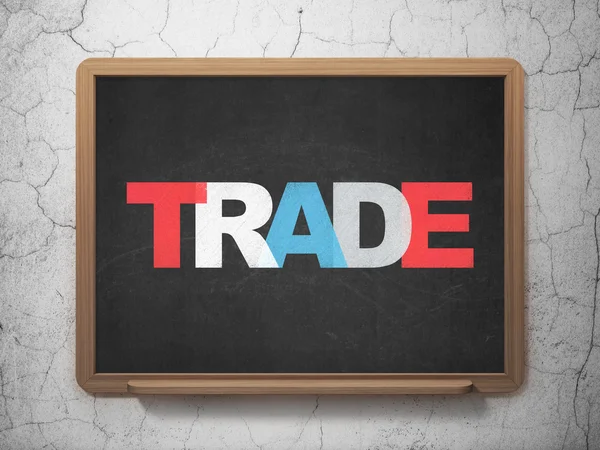 Businesskonzept: Handel im Schulausschuss — Stockfoto