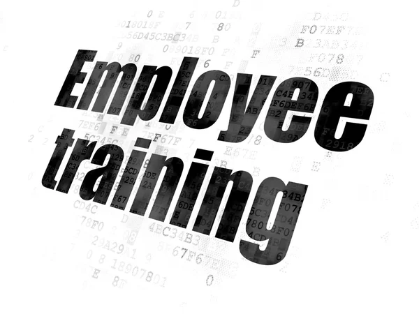 Education concept: Employee Training on Digital background — Stock Photo, Image