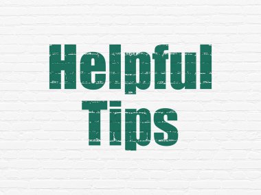 Eğitim kavramı: duvar arka plan yararlı ipuçları