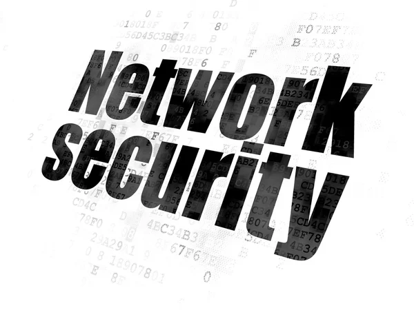 Safety concept: Network Security on Digital background — Stock Photo, Image