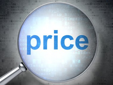 reklam kavramı: fiyat ile optik cam