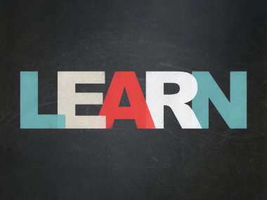 Eğitim kavramı: okul yönetimi arka plan üzerinde öğrenmek