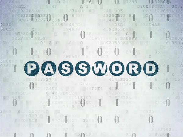 Privacy concept: Password on Digital Paper background — Stock Photo, Image