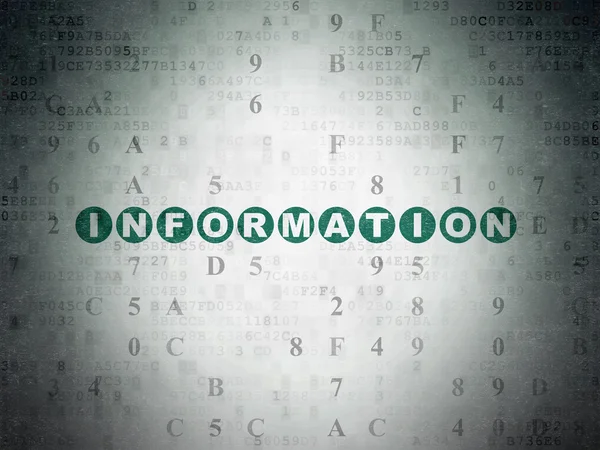 Концепция информации: Информация о цифровом бумажном фоне — стоковое фото