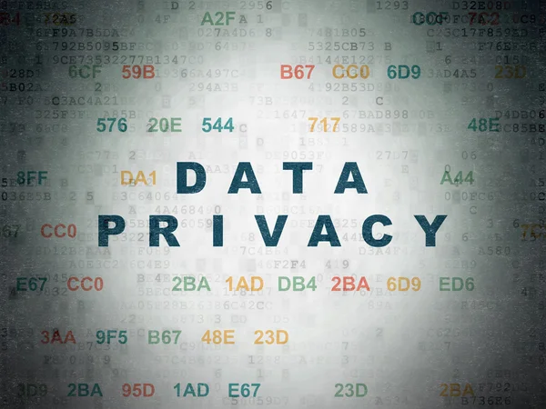 Privacy concept: Data Privacy on Digital Paper background — Stock Photo, Image