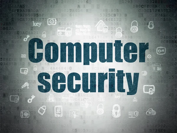 Privacy concept: Computer Security on Digital Paper background — Stock Photo, Image