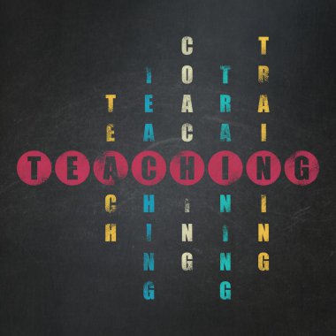 Learning concept: word Teaching in solving Crossword Puzzle