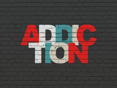 Tıp kavramı: duvar arka plan bağımlılığı