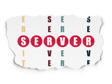 Web development concept: word Server in solving Crossword Puzzle