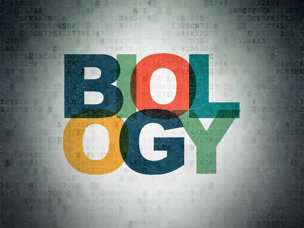Science concept: Biology on Digital Paper background — Stockfoto