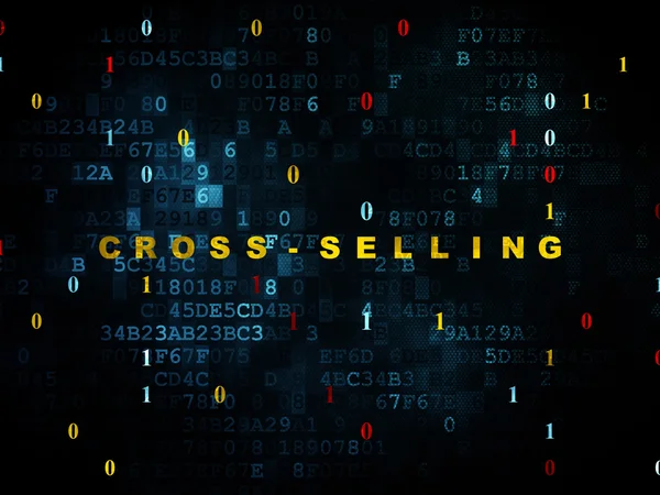 Business concept: Cross-Selling on Digital background — Stock Fotó