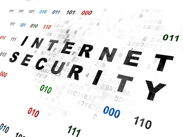 Privacy concept: Internet Security on Digital background — Stock Photo, Image