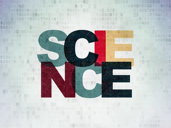 Science concept: Science on Digital Paper background — 스톡 사진