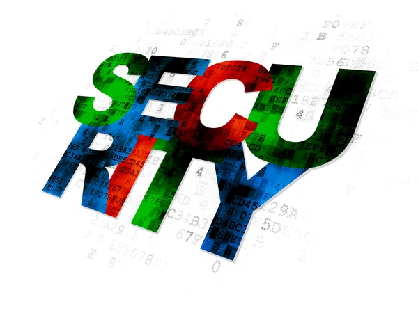 Privacy concept: Security on Digital background — ストック写真
