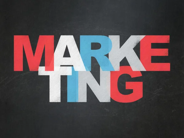 Concepto de marketing: Marketing en la Junta Escolar — Foto de Stock