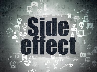 Medicine concept: Side Effect on Digital Paper background