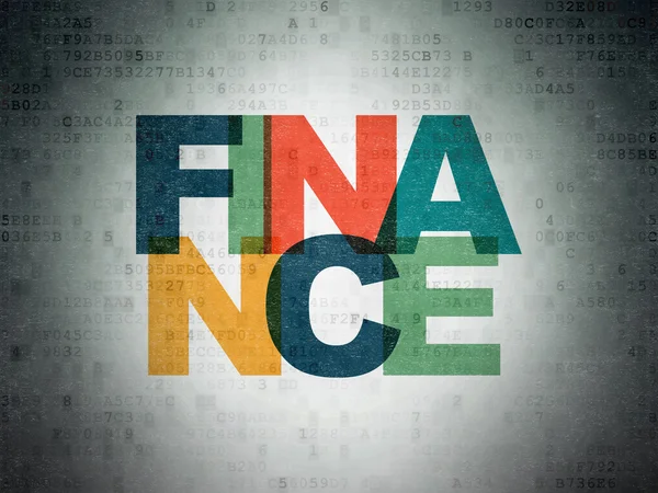 Finance concept: Finance on Digital Paper background — 图库照片