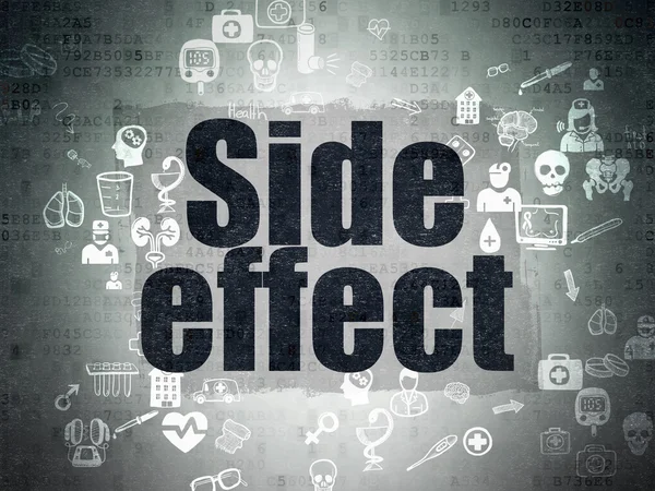 Medicine concept: Side Effect on Digital Paper background — Stockfoto