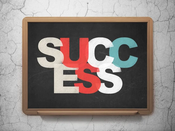 Finance concept: Success on School Board background — Stok fotoğraf