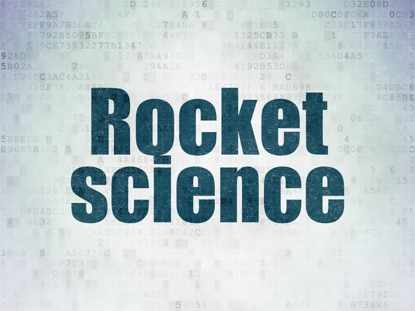 Science concept: Rocket Science on Digital Paper background — Stok fotoğraf