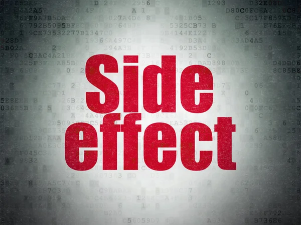 Healthcare concept: Side Effect on Digital Paper background — Stockfoto