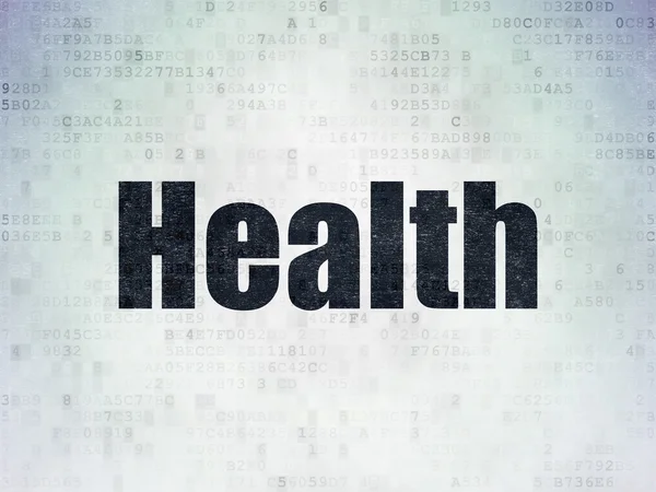 Medicine concept: Health on Digital Paper background — 图库照片