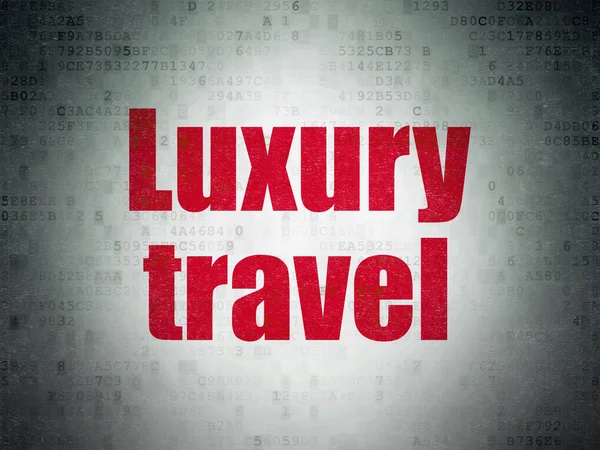 Tourism concept: Luxury Travel on Digital Paper background