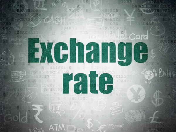 Money concept: Exchange Rate on Digital Paper background — Φωτογραφία Αρχείου