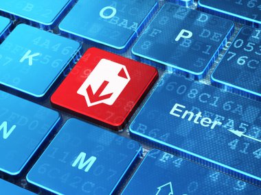 Web Tasarım: bilgisayar klavye arka plan üzerinde Download