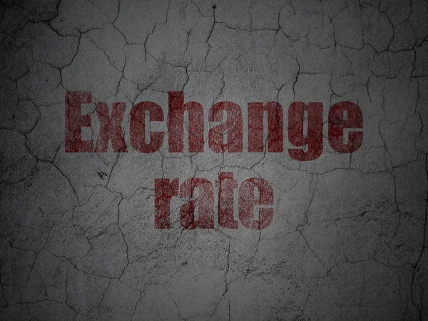 Money concept: Exchange Rate on grunge wall background — Stockfoto