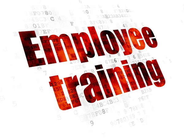 Learning concept: Employee Training on Digital background — Stock Photo, Image