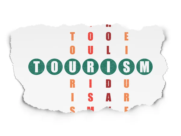 Turizm kavramı: Bulmaca turizm — Stok fotoğraf